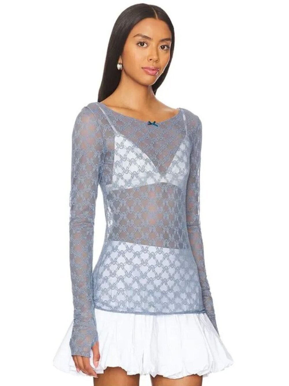 Free People Intimately From Me to You Long Sleeve-sz Medium